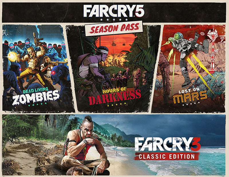 фото Far Cry 5. Season Pass Ubisoft kiev,ubisoft montreal,ubisoft reflections,ubisoft toronto,ubisoft shanghai