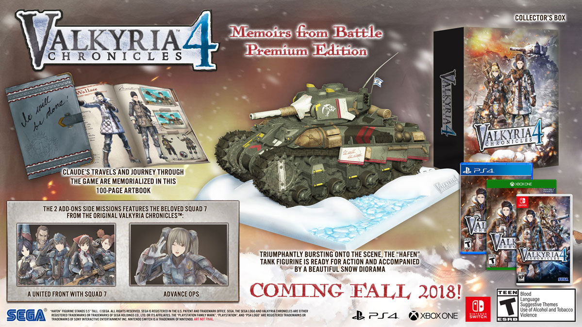 фото Valkyria Chronicles 4 (Nintendo Switch) Sega