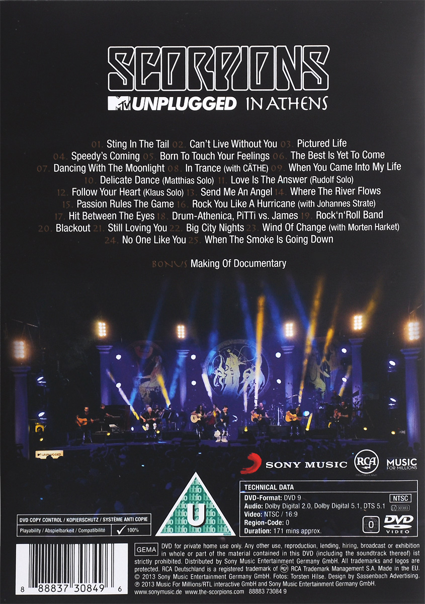 Scorpions: MTV Unplugged In Athens