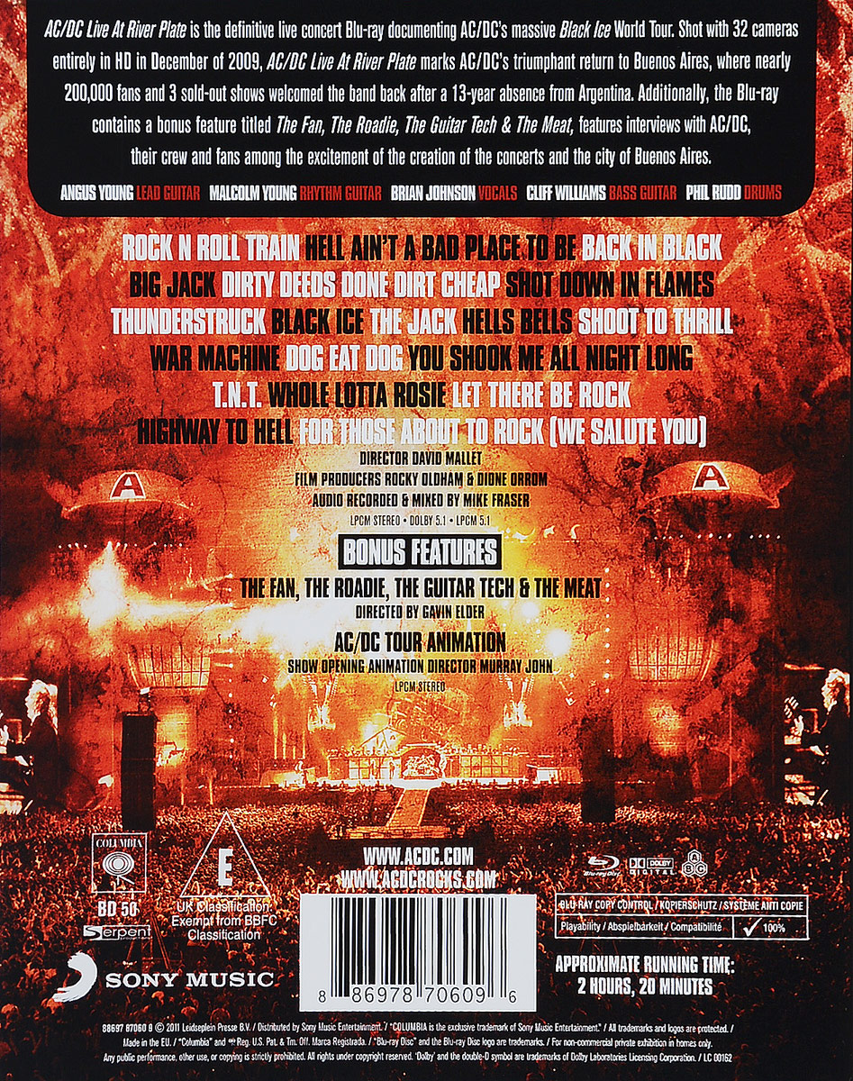 AC/DC: Live at River Plate (Blu-Ray)