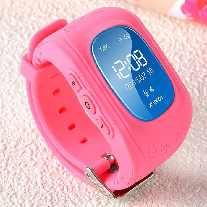 Умные детские часы Wonlex Smart Baby Watch Q50, розовый #2