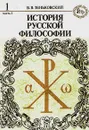 История русской философии. Книга 1. Часть 1 - В. В. Зеньковский