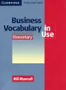 Business Vocabulary in Use Elementary - Bill Mascull