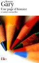 Une page d'histoire et autres nouvelles - Romain Gary