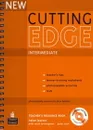 New Cutting Edge Intermediate: Teacher's Book (+ CD-ROM) - Helen Barker