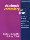 Academic Vocabulary in Use - Michael McCarthy, Felicity O'Dell