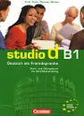 Studio d B1: Deutsch als Fremdsprache: Kurs- und Ubungsbuch: Teilband 2 (+ Zertifikatstraining, CD) - Hermann Funk, Christina Kuhn, Silke Demme, Britta Winzer