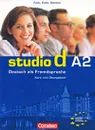 Studio d A2: Deutsch als Fremdsprache: Kurs- und Ubungsbuch (+ CD) - Hermann Funk, Christina Kuhn, Silke Demme