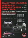 SsangYong (Daewoo) Korando KJ / Cabrio KJ / ТагАЗ Tager с 1996 г. Бензиновые двигатели 2.0, 2.3, 3.2 л. Дизельные двигатели 2.3, 2.9 л. Руководство по ремонту и эксплуатации. Цветные электросхемы - М. Е. Мирошниченко
