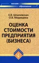 Оценка стоимости предприятия (бизнеса) - Шпилевская Елена Вячеславовна, Медведева Ольга Владимировна