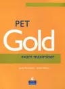 PET Gold Exam Maximiser - Jacky Newbrook, Judith Wilson