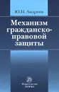 Механизм гражданско-правовой защиты - Ю. Н. Андреев