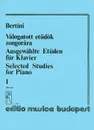 Bertini: Valogatott etudok zongorara I - Henri Bertini