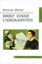 Brief einer Unbekannten - Stefan Zweig