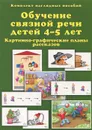Обучение связной речи детей 4-5 лет. Картинно-графические планы рассказов (комплект из 30 наглядных пособий) - Т. Ю. Бардышева, Е. Н. Моносова