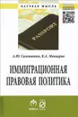 Иммиграционная правовая политика - А. Ю. Саломатин, К. А. Манцерев