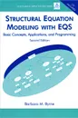 Structural Equation Modeling with EQS: Basic Concepts, Applications, and Programming (+ CD-ROM) - Barbara M. Byrne