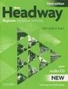 New Headway: Beginner Workbook with Key (+ CD) - Сорз Лиз, Сорз Джон