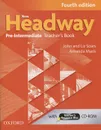 New Headway: Pre-Intermediate: Teacher's Book (+ CD-ROM) - Liz and John Soars, Amanda Maris