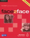 Face 2 Face: Elementary: Teacher's Book (+ DVD-ROM) - Chris Redston, Jeremy Day, Gillie Cunningham