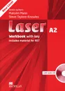 Laser: Workbook with Key: Level A2 (+ CD-ROM) - Malcolm Mann, Steve Taylore-Knowles