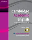 Cambridge Academic English: B2 Upper Intermediate: Teacher's Book - Sowton Chris, Хевингс Мартин