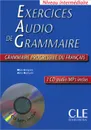 Exercices Audio de Grammaire: Grammaire Progressive du Francais (+ CD-ROM) - Maia Gregoire, Alina Kostucki