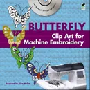 Chinese Butterfly Clip Art for Machine Embroidery - Weller Alan