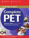 Complete PET: Student's Book without Answers (+ CD-ROM) - Emma Heyderman, Peter May