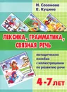 Лексика, грамматика, связная речь. Методическое пособие с иллюстрациями по развитию речи - Н. Созонова, Е. Куцина