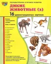 Дикие животные. Часть 2. Демонстрационные картинки - Т. В. Цветкова