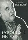 Рукописи не горят. Воспоминания, размышления, фантазии - Александр Белинский