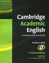 Cambridge Academic English: Intermediate: Student's Book - Craig Thaine