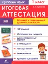 Русский язык. 1 класс. Рабочая тетрадь. Итоговая аттестация - О. Н. Журавлева