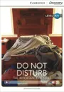 Do Not Disturb: The Importance of Sleep: Level A1+ - Genevieve Kocienda