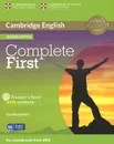Complete First: Student's Book with Answers (+ CD-ROM) - Guy Brook-Hart