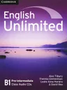 English Unlimited: Pre-intermediate B1 (аудиокурс на 3 CD) - Alex Tilbury, Theresa Clementson, Leslie Anne Hendra, David Rea