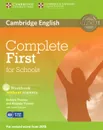 Complete First for Schools: Workbook without Answers (+ CD-ROM) - Barbara Thomas, Amanda Thomas, Helen Tiliouine