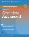 Complete Advanced: Teacher's Book  (+ CD-ROM) - Guy Brook-Hart, Simon Haines