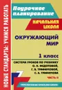 Окружающий мир. 1 класс. Система уроков по учебнику О. Н. Федотовой, Г. В. Трафимовой, С. А. Трафимова. Часть 2 - Н. В. Лободина