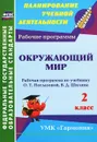 Окружающий мир. 2 класс. Рабочая программа по учебнику О. Т. Поглазовой, В. Д. Шилина - А. А. Третьякова