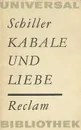 Kabale und Liebe - Friedrich Schiller