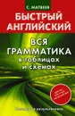 Быстрый английский. Вся грамматика в таблицах и схемах - Матвеев С.А.