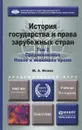 История государства и права зарубежных стран. В 2 томах. Том 2. Средневековье. Новое и новейшее время. Учебник - М. А. Исаев