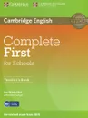Complete First for Schools: Teacher's Book - Guy Brook-Hart, Katie Foufouti
