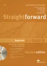 Straightforward: Teacher's Book: Beginner Level (+ DVD-ROM) - Jim Scrivener, Mike Sayer