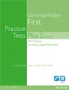 Cambridge English First: Practice Tests Plus 2: Student's Book with Key (+ 2 CD и 2 DVD) - Nick Kenny, Lucrecia Luque-Mortimer