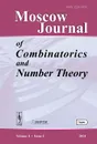 Moscow Journal of Combinatorics and Number Theory - Н. Г. Мощевитин, А. М. Райгородский