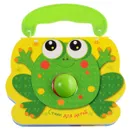 Стихи для детей. Лягушка. Книжка с погремушкой - Т. Куликовская, Д. Куликовский