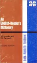 An English-Reader's Dictionary - A. S. Hornby, E. C. Parnwell